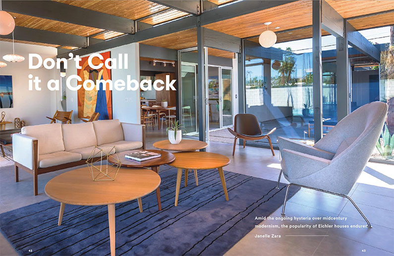 KUD Properties and The Desert Eichler in AN Interiors magazine