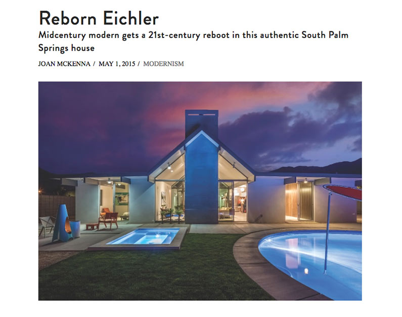 Palm Springs Life The Desert Eichler KUD Properties