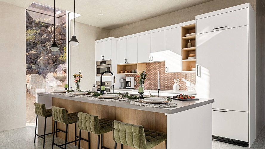 El Cemento kitchen